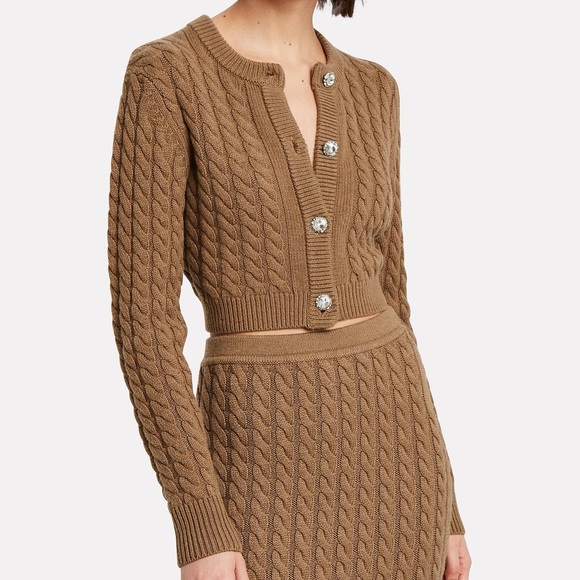 Ronny Kobo Cable Knit Cardigan | Poshmark